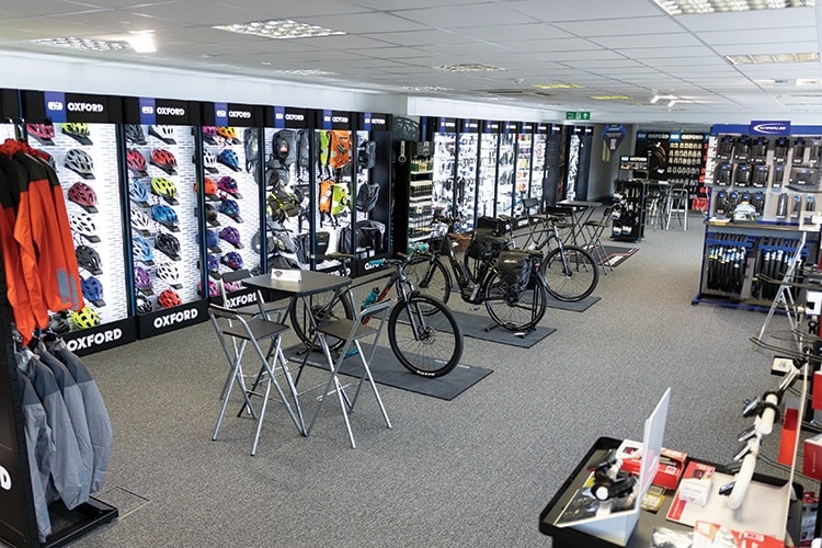 Oxford cycling showroom