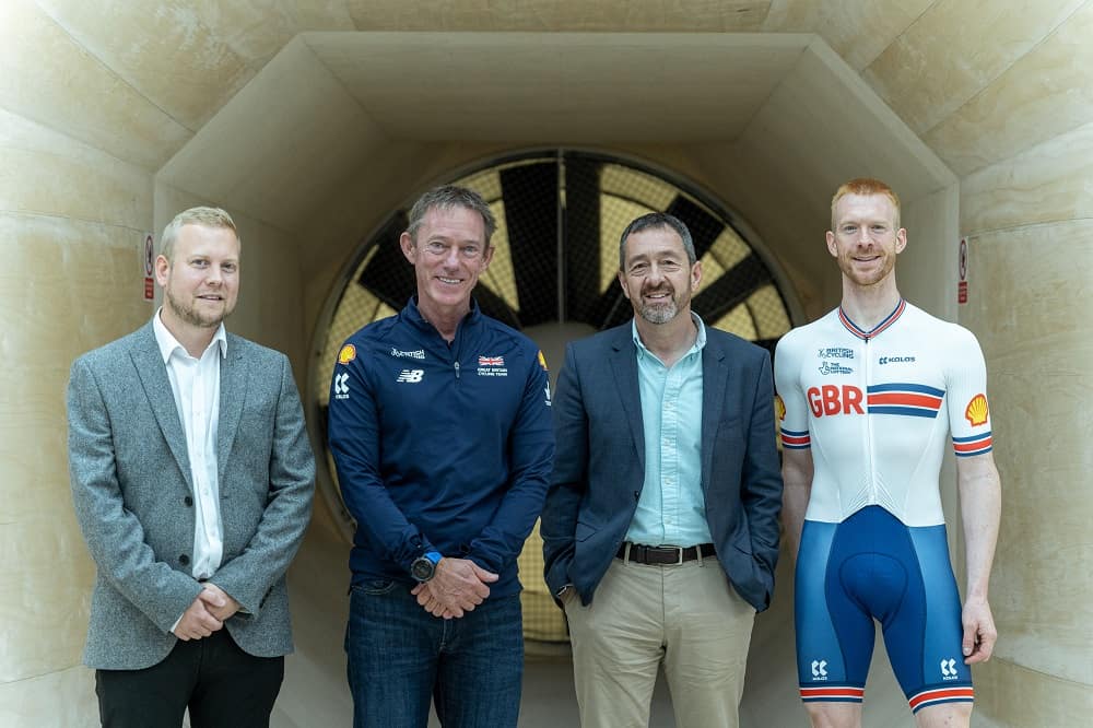Manchester wind tunnel Great Britain Cycling team